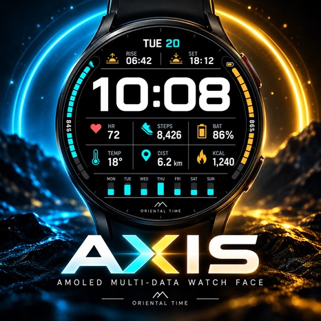 AXIS 完美数据 · 佳明表盘预览
