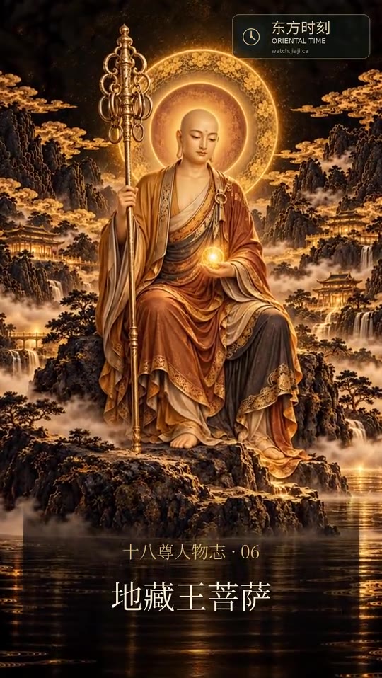地藏王菩萨 / Kshitigarbha · 短片画面 / film still