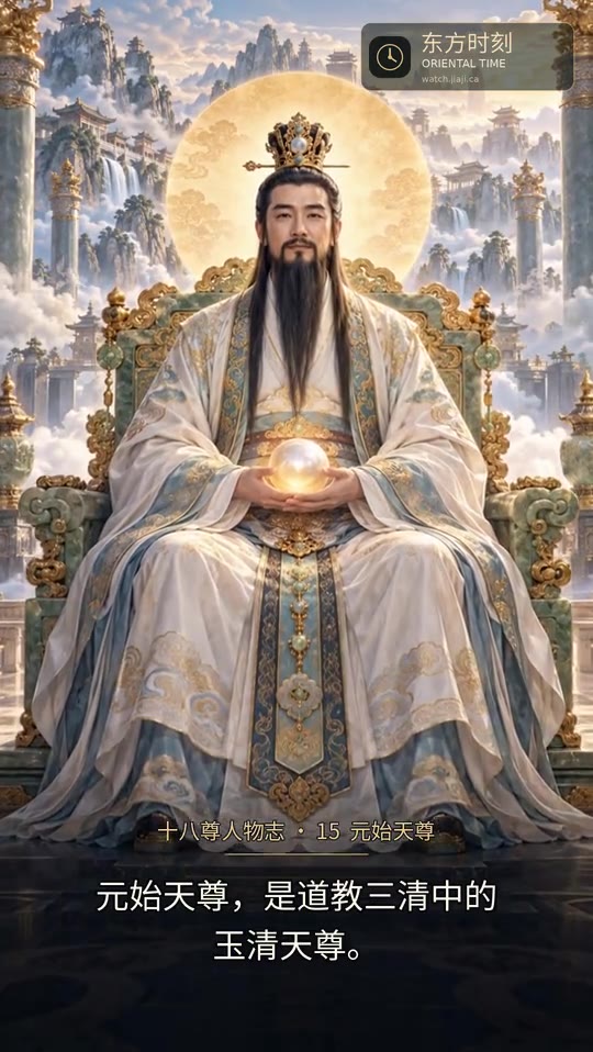 元始天尊 / Yuanshi Tianzun · 短片画面 / film still
