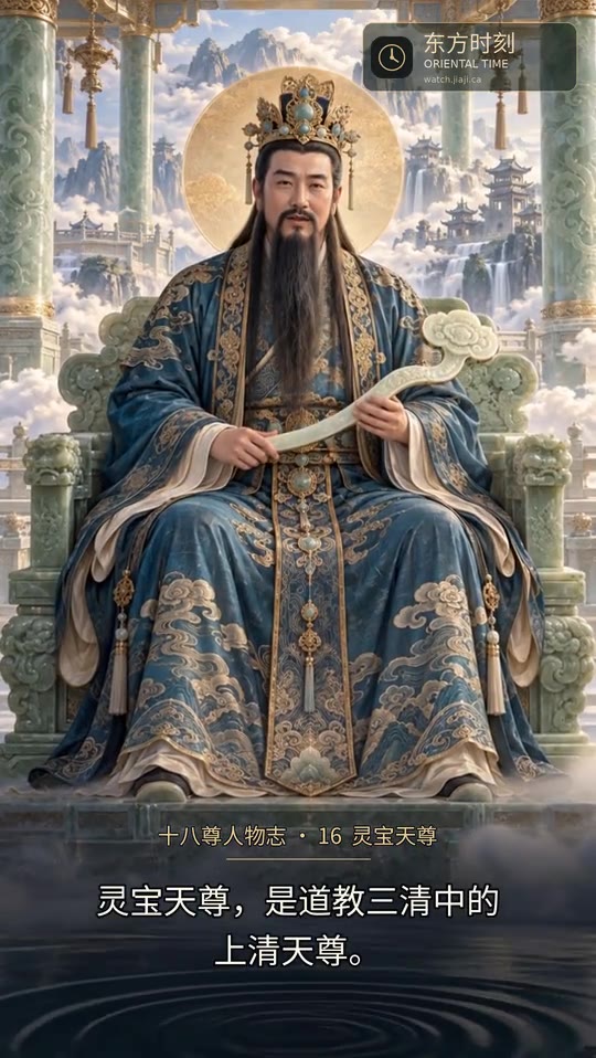 灵宝天尊 / Lingbao Tianzun · 短片画面 / film still
