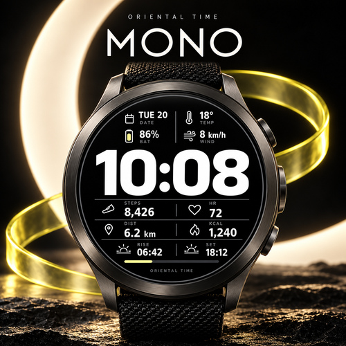 MONO · 佳明表盘预览