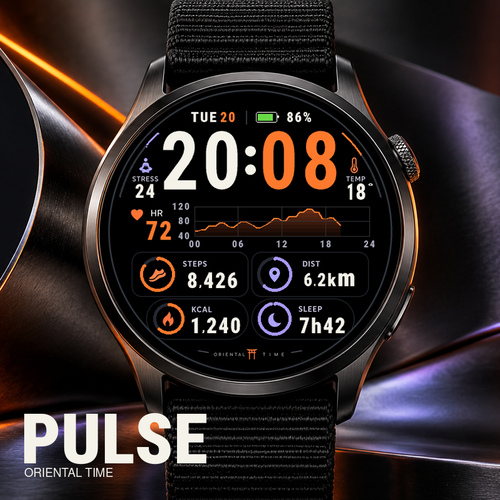 PULSE · 佳明表盘预览